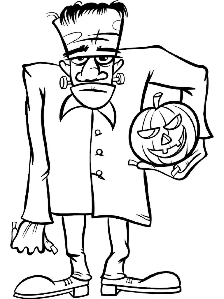 Halloween Monster Coloring Pages Fun Coloring Page 11286 7128c5b52c