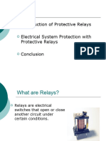 Agenda: Introduction of Protective Relays Electrical System Protection With Protective Relays Conclusion