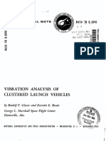 Vibration Analysis OF Clustered Launch Vehicles