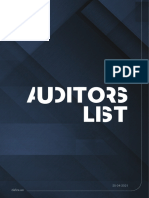 DAFZA Auditors List - 25 04 21