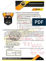 (Siswa) Modul 17.2 Persamaan Kuadrat Kelas Ix Coretan Ix C