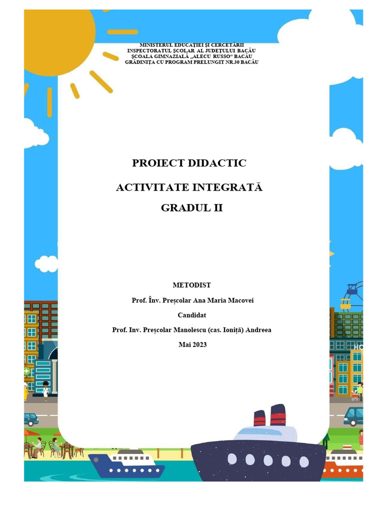 Ionita Andreea - Grad 2 2023 | PDF