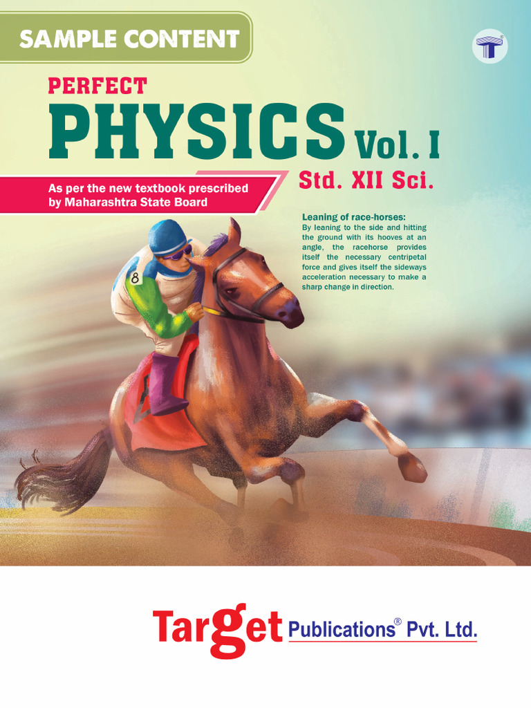 Std. 12th Perfect Physics Vol. I | PDF | Gases | Rotation Around A ...