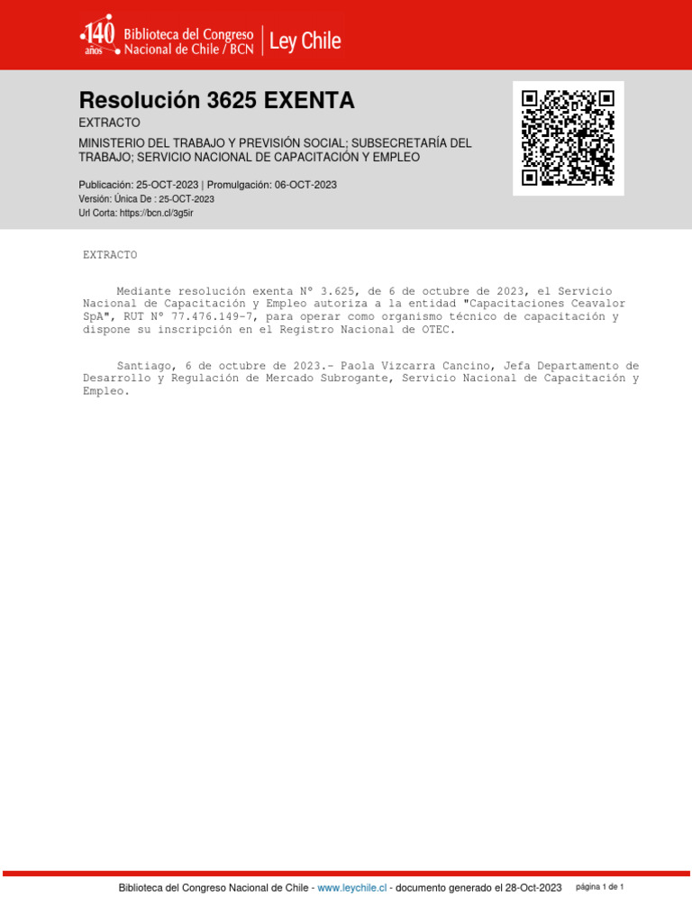 Resolucion 3625 exenta 25 oct 2023 pdf