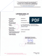 Plastic Migration Test Clear Liner (090816) - SCP