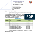 Informe N°006 Req. Medicamentos