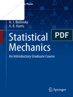 Statistical Mechanics: A. J. Berlinsky A. B. Harris