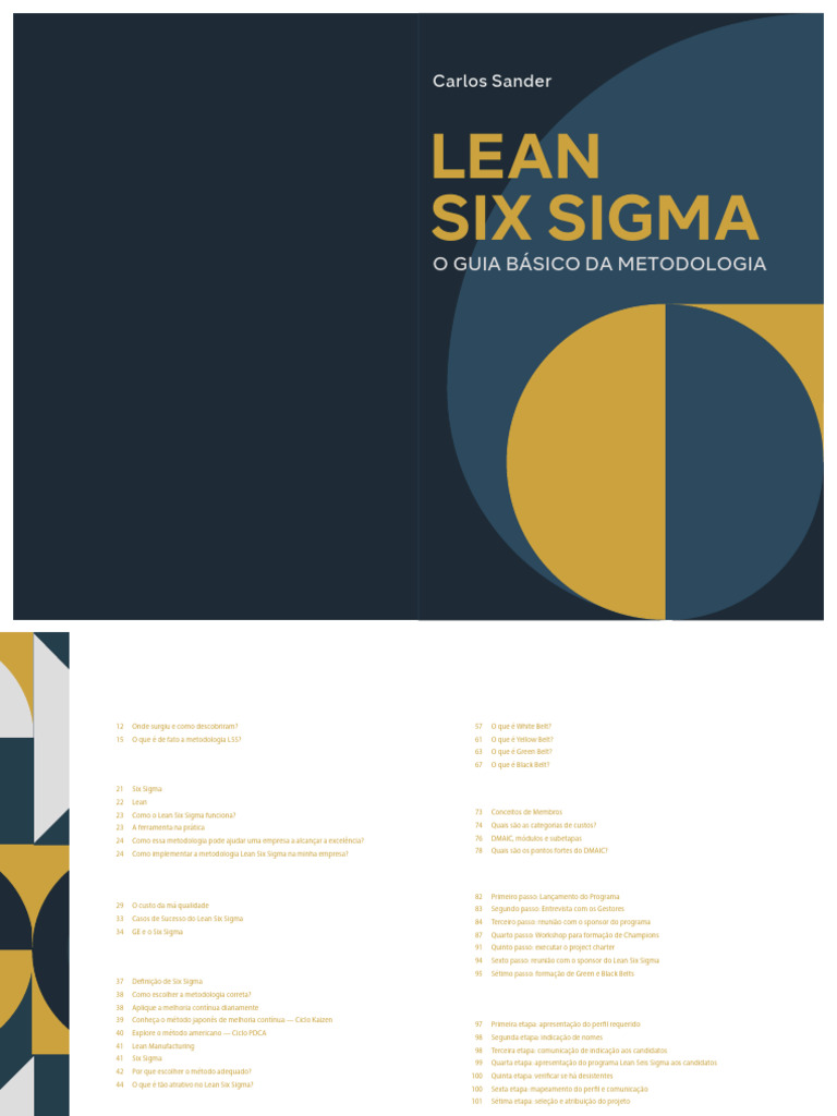 Guia Básico da Metodologia Lean Six Sigma | PDF | Seis Sigma ...