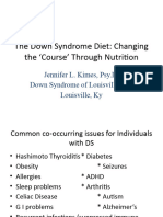 The Down Syndrome Diet: Changing The Course' Through Nutrition