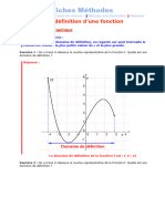 2de M Domaine de Definition