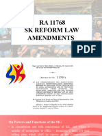 SK Reform Amendments