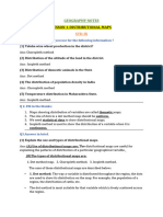 Notes, STD 9, L-1, Distribution Maps.