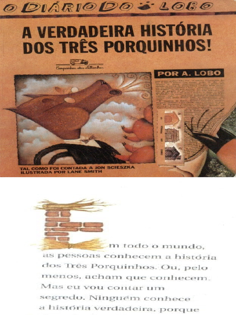 A Verdadeira História Dos Três Porquinhos | PDF