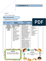 3° Grado - Actividad Del Dia 03 de Junio