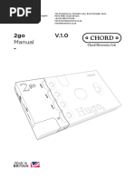 Chord 2go Manual