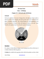 Biology Chapter 10 Cell Cycle and Cell Division Class 11 Notes PDF ...