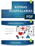 Rutinas Hospitalarias