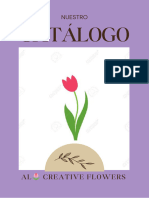 Documento A4 Catálogo de Tulipanes AL? Creative Flowers
