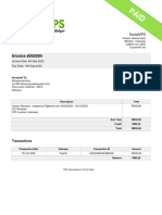 Invoice 262094