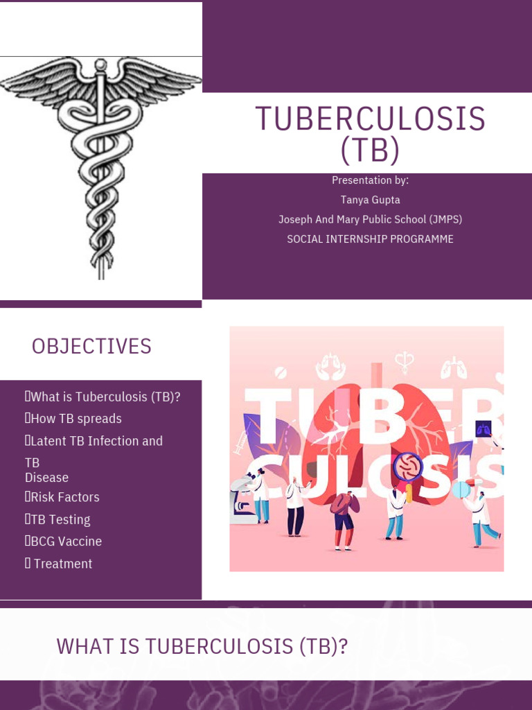 Tuberculosis (TB) Presentation PDF | PDF | Tuberculosis | Infection