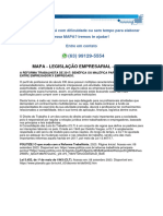 Mapa - Legislação Empresarial - 54/2023