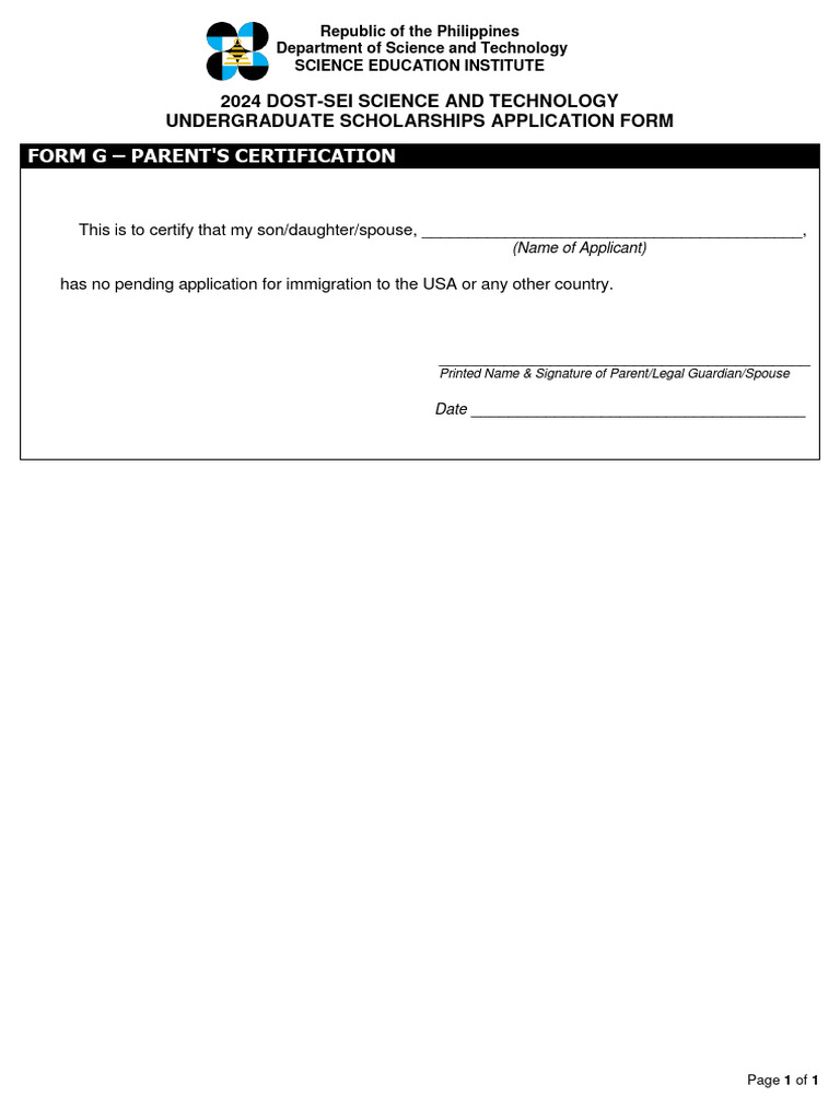 Form G | PDF
