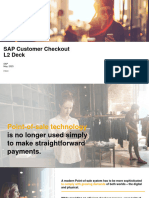 Guide - SAP Customer Checkout - L2 Deck