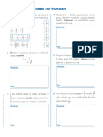 Operaciones Combinadas Con Fracciones