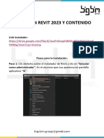 Instalacion Revit 2023 y Contenido