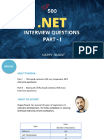 Top 500 DotNet Interview Questions Part I