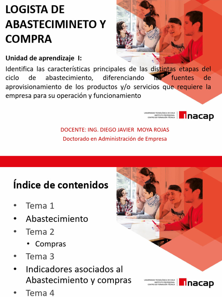 Logistica de Abastecimiento y Compras Inacap 2 | PDF | Logística ...
