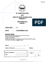 P5 Maths 2021 SA2 Ai Tong