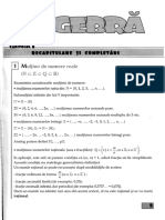 Teme de Matematica Clasa A VIII-a