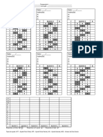 Folha de Registro - Três Estimulos Randomizados