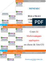 Mathématiques Appliquées - 1ère - STT - LECON 8 - LES POURCENTAGES - BIALA - LT MEIGANGA