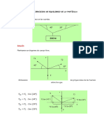 Ejercicios de Equilibrio de La Partícula