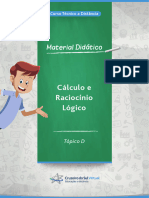 D - Calculo e Raciocinio Logico