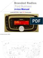 FORD FOCUS 2009 SONY PWB14474