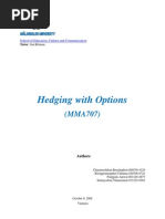 Hedging With Options