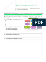 Ficha de Trabajo Bioelementos