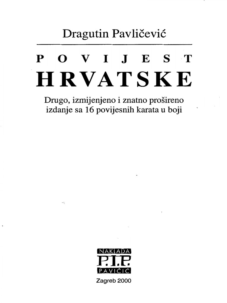 Pages From Pavličević Dragutin - Povijest Hrvatske | PDF