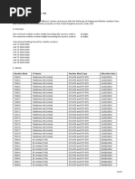 UK Mobile Network Codes List | PDF | Companies | Telecommunications