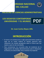 Los Desafios Contemporaneos de La Universidad y El Mundo Laboral