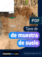 Tipos de Muestra de Suelo