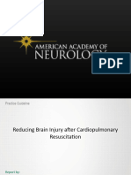 Practice Guideline - Reducing Brain Injury After Cardiopulmonary Resuscitation