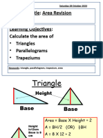 Area Revision