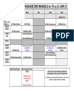 Planning Ramassage Manuels Du 19 Au 23 Juin 2023