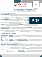 Formulario Movilidad Virtual Saliente 2024