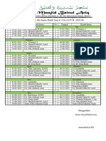 Masjid Baitul Atiq Jadwal Khutbah