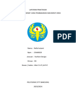 LAPORAN PRAKTIKUM Serat Uji Pembakaran PDF